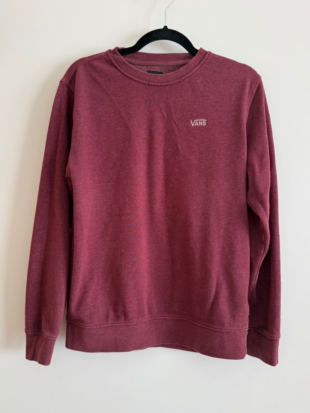 Vans Men's Crewneck Sweatshirt in Wine